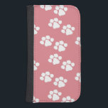 Capa Carteira Para Samsung Galaxy S4 Impressões da pata dos animais de estimação<br><div class="desc"></div>