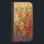 Capa Carteira Para Samsung Galaxy S4 Jardim Brilhante Mural de Primavera Wildflower<br><div class="desc">Um mural de jardim majesticamente brilhante com flores silvestres primavera como a peça central. Tim O'Toole fez esta paisagem incrível. Os fãs de Claude Monet ou Winslow Homer devem comprar deste trabalho!</div>