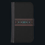 Capa Carteira Para Samsung Galaxy S4 Mala de Carteira Telefônica S4, Galáxia do Sudoest<br><div class="desc">Um simples padrão sudoeste em tons de bronzeado,  marrom e vermelho com sotaque em forma de seta turquesa. Esta imagem digital é personalizável. BTHQ - Criando sorrisos,  um gráfico de cada vez.</div>