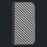 Capa Carteira Para Samsung Galaxy S4 Maleta de Wallet da Samsung de Discagem Branca<br><div class="desc">O padrão de som preto e branco da Samsung Phone Wallet é o acessório perfeito para qualquer equipamento.</div>