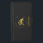 Capa Carteira Para Samsung Galaxy S5 Maleta telefônica do logotipo personalizado escuro<br><div class="desc">Apresentando nossa maleta de Wallet Personalizada de Logotipo - a fusão perfeita de estilo e conveniência. Cuidadosamente trabalhadas com atenção aos detalhes, essas capas são o acessório mais avançado para seu smartphone, oferecendo design elegante e funcionalidade prática. Cada caixa telefônica é meticulosamente personalizada com o logotipo de sua empresa, oferecendo...</div>