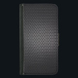 Capa Carteira Para Samsung Galaxy S5 Malha metálica<br><div class="desc">Malha metálica - design de padrão-abstrato.</div>