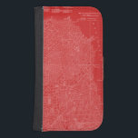 Capa Carteira Para Samsung Galaxy S4 Mapa gráfico de São Francisco<br><div class="desc">Home Décor</div>