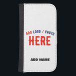 CAPA CARTEIRA PARA SAMSUNG GALAXY S4 MARCA VERIFICADA BRANCA PERSONALIZÁVEL MODERNA<br><div class="desc">ESTE É UM DESIGN PARA TODOS.VOCÊ PODE MUDAR,  REDIMENSIONAR OU ADICIONAR LOGOTIPO,  FOTO,  TEXTO E CORES COMO VOCÊ GOSTA.OBRIGADO.</div>