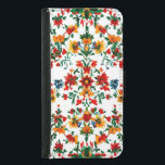 Capa Carteira Para Samsung Galaxy S5 marroquina cerâmica<br><div class="desc">mórcico cerâmico Samsung Galaxy S5 Wallet Case</div>