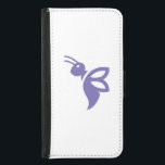 Capa Carteira Para Samsung Galaxy S5 Melissa<br><div class="desc">Melissa é uma abelha com a letra m no lugar das asas.</div>