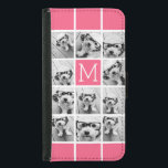 Capa Carteira Para Samsung Galaxy S5 Monograma Personalizado de Colagem de Fotos do Ins<br><div class="desc">Use até 11 fotos quadradas ou selecione fotos telefônicas para criar um presente exclusivo e pessoal. Ou você pode ficar com o filhote hipster e fazer uma moda. Se precisar ajustar as fotos,  clique na ferramenta personalizar para fazer alterações.</div>