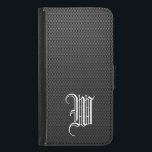 Capa Carteira Para Samsung Galaxy S5 Monogramas "W" Samsung Galaxy Wallet Case<br><div class="desc">Um presente legal para qualquer um,  incluindo você! Use a fonte Contorno da Carta Negra para combiná-la e personalizá-la ou personalizá-la para torná-la sua própria fonte! Veja na loja mais doces!</div>