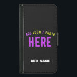 CAPA CARTEIRA PARA SAMSUNG GALAXY S5 NA MODA MODERNO PERSONALIZÁVEL NEGRO VERIFICADO CO<br><div class="desc">ESTE É UM DESIGN PARA TODOS.VOCÊ PODE MUDAR,  REDIMENSIONAR OU ADICIONAR LOGOTIPO,  FOTO,  TEXTO E CORES COMO VOCÊ GOSTA.OBRIGADO.</div>