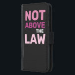 Capa Carteira Para Samsung Galaxy S5 Não acima do presidente da lei Trump Corrupção<br><div class="desc">Obrigado por apoiar o movimento Hands0ff e por estar conosco nesta luta pelos direitos civis. Nascer da frustração e determinação das pessoas que se opõem à opressão, esta design procura amplificar as vozes daqueles que lutam pelos direitos civis, pela igualdade e pela justiça. Como rainha proprietária de negócios, entendo em...</div>