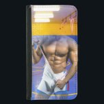 Capa Carteira Para Samsung Galaxy S5 O homem muscular de SlipperyJoe boja trai de ginás<br><div class="desc">O homem muscular de SlipperyJoe boja uma instalação de treinamento de ginástica de seis pacotes,  branco,  atlético,  giro vermelho-azul puxando o spandex para longe dos orgulho gay artísticos do abs do corpo presentes artísticos LGBTQIA luta círculos amarelos do tapete pendurados do teto</div>