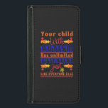 Capa Carteira Para Samsung Galaxy S5 O Seu Filho Com Autismo Tem Um Potencial Ilimitado<br><div class="desc">Sua Criança Com Autismo Tem Um Potencial Ilimitado Assim Como Todos Os Outros Autismo</div>