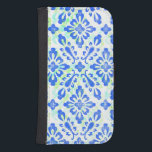 Capa Carteira Para Samsung Galaxy S4 Padrão antigo da China azul e branca<br><div class="desc">Padrão antigo da China azul e branca Este padrão antigo em azul e branco é como os designs sobre china antiga e fornalhas. Clássico,  legal e na moda - este design é adequado para qualquer produto e qualquer ocasião. Projetado por Designs de Lark</div>