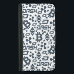 Capa Carteira Para Samsung Galaxy S5 Padrão Azul de Criptomoeda<br><div class="desc">Esta design é para todos que amam trocar ações,  opções,  futuros ou forex.</div>