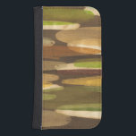 Capa Carteira Para Samsung Galaxy S4 Paisagem do Tom abstrato<br><div class="desc">Esta paisagem abstrato foi criada por Megan Meagher. Os tons de terra da peça dão-lhe uma sensação rústica. Compre o seu hoje!</div>