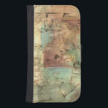 Capa Carteira Para Samsung Galaxy S4 Pintura de tom da terra com superfície rachada<br><div class="desc">Este trabalho imaginativo pelo harpista de Ethan usa tons da terra e cursos ásperos da escova para criar a ilusão de uma superfície rachada. A pintura grossa é mergulhada pesadamente,  ajudando a mistura das cores junto. Obtenha suas mãos neste impressão hoje!</div>