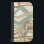 Capa Carteira Para Samsung Galaxy S4 Pintura em mão livre por Norman Wyatt<br><div class="desc">Um original do Norman Wyatt Jr. Pintura à mão livre moderna em tons de terra mudada. Pareceria excelente em uma parede colorida com creme,  um travesseiro de casca de ovo,  ou como um design em uma camisa marrom. Como você personalizará o seu?</div>
