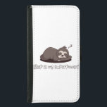 Capa Carteira Para Samsung Galaxy S5 Preguiçoso - Dormir É Minha Sobrepotência Engraçad<br><div class="desc">Abraça o seu herói interior com esta design engraçada e engraçada! "Dormir é o meu super poder" é perfeito para qualquer um que ama repouso, sonhos e vibrações acolhedoras. Excelente para introvertidos, sonolentos e aqueles que acreditam que bom sono resolve tudo. Presente ideal para amantes de soneca e guerreiros noturnos!...</div>