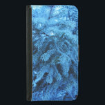Capa Carteira Para Samsung Galaxy S5 Ramais de moléculas cobertas com cristais de neve<br><div class="desc">Galhos de moléculas cobertos com cristais de neve e gelo em agulhas de molho. Os galhos de espadilha congelados são cobertos com cristais de gelo e agulhas de gelo. Inverno em uma floresta. Dia de inverno muito frio numa floresta. Árvores na floresta nevada são cobertas com cristais de gelo. Fotografia...</div>