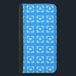 Capa Carteira Para Samsung Galaxy S5 Retro Jet Set Blue Trellis Wallet Case<br><div class="desc">Adicione um pedaço de Primaveras de Palma modernas do século médio a qualquer lugar que você vá com este Retro Jet Set Blue Trellis com padrão. wallet foi inspirado por blocos de brisa de concreto antigos. A tomada desconstruída da arquitetura dos anos 50 dará uma sensação instantânea de designer à...</div>