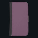 Capa Carteira Para Samsung Galaxy S4 Roxo Sujo (cor sólida)<br><div class="desc">Roxo Sujo (cor sólida)</div>