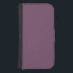 Capa Carteira Para Samsung Galaxy S4 Roxo Sujo (cor sólida)<br><div class="desc">Roxo Sujo (cor sólida)</div>
