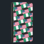 Capa Carteira Para Samsung Galaxy S5 Sinalizadores nigerianos e americanos juntos<br><div class="desc">Uma design capa de telefone com bandeiras da Nigéria e dos EUA lado a lado. Um bom padrão que se destaca de longe.</div>