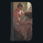 Capa Carteira Para Samsung Galaxy S4 Sonhos doces, 1892<br><div class="desc">Sonhos doces,  1892% pipe% pelo lugar da arte de Edwin Harris |: Número de coleção inglês da imagem do artista | do colecção privada |: BAL190560</div>