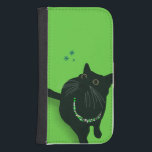 Capa Carteira Para Samsung Galaxy S4 Sr. Grown Cat Wallet<br><div class="desc">Phone Wallet Samsung Galaxy S4 Capas</div>
