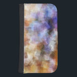 CAPA CARTEIRA PARA SAMSUNG GALAXY S4 STREAM<br><div class="desc">Um design abstrato de um fluxo lento no verão. O céu azul,  as nuvens e as árvores refletem-se na água.</div>