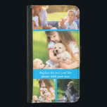 Capa Carteira Para Samsung Galaxy S5 Substitua texto e fotos por seu próprio<br><div class="desc">Substitua texto e fotos por seu próprio</div>