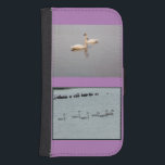 Capa Carteira Para Samsung Galaxy S4 Swans n Seagulls Samsung Galaxy S4 Wallet Case<br><div class="desc">Personalizável.</div>
