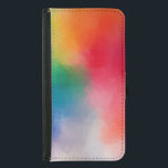 Capa Carteira Para Samsung Galaxy S5 Tendência do Modelo Abstrato de Vazio Colorida Mod<br><div class="desc">Modelo Colorida Moderna de Vazio Abstrato Trendy Elegante Samsung Galaxy S5 Wallet Case.</div>