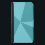 Capa Carteira Para Samsung Galaxy S5 Triângulos padrão geométrico<br><div class="desc">Legal padrão geométrico do triângulo de duas cores.</div>