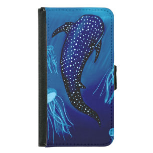 Capa Carteira Para Samsung Galaxy S5 Tubarão-baleia