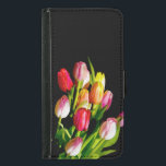 Capa Carteira Para Samsung Galaxy S5 Tulip Painting - Arte Flor Original<br><div class="desc">Tula a pintura original. Especializamo-nos em arte original engraçada e engraçada. Comprar isto para si próprio ou como um presente excelente para os teus amigos adoráveis de Tulip. Seja criativo - clique em PERSONALIZAR para adicionar/remover/alterar texto, redimensionar a imagem, alterar as cores ou qualquer outra coisa que a ferramenta de...</div>