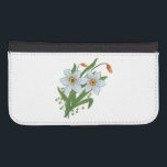 Capa Carteira Para Samsung Galaxy S4 Tulipas e Flores de Daffodils<br><div class="desc">Belo buquê de flores de primavera brilhantemente coloridas,  tulipas amarelas e narcisos brancos.</div>