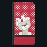 Capa Carteira Para Samsung Galaxy S5 urso de ursinho bonito<br><div class="desc">urso de ursinho bonito</div>
