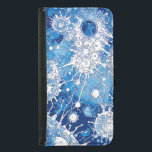 Capa Carteira Para Samsung Galaxy S5 V-Pulso 8<br><div class="desc">"Pulso vetorial" é um ritmo visual,  uma série abstrato de esboços em estilo livre onde linhas cruas encontram ecos mecânicos.</div>