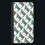 Capa Carteira Para Samsung Galaxy S5 Vaca Brown e Teal Silhouette<br><div class="desc">Trendy Brown e Teal Spotted Dairy Cow Patterno criado pela Imagine isso! Design com nosso toque único de textura e pizzaz em cores de vaca em Holstein em eletrônicos, acessórios e presentes de na moda são perfeitos para o amante de impressão animal em você. Mostre suas raízes rurais e seu...</div>