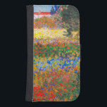 Capa Carteira Para Samsung Galaxy S4 Vincent Van Gogh Flor Garden<br><div class="desc">Caso da Samsung Galaxy Wallet que inclui o Jardim de Flor de óleo de Vincent van Gogh (1853-1890). Flores de cores magníficas - azul,  vermelha,  amarela,  laranja - decoram um jardim sonhador. O melhor presente para amantes do Poste-impressionismo e colecionadores de arte holandeses!</div>