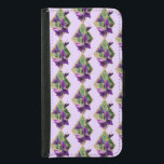 Capa Carteira Para Samsung Galaxy S5 Vintage Gladiole Samsung Galaxy Geldbeutel Hülle<br><div class="desc">Vintage Gladiole</div>