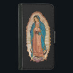 Capa Carteira Para Samsung Galaxy S5 Virgen de Guadalupe<br><div class="desc">Nossa Senhora de Guadalupe (Espanhola: Nuestra Señora de Guadalupe), também conhecida como Virgem de Guadalupe (Espanhola: Virgen de Guadalupe), é um título católico da Bênção Virgem Maria, associado a uma série de cinco aparições marianas em dezembro de 1531, e uma imagem venerada num manto consagrado na Basilica de Nossa Senhora...</div>