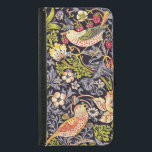 Capa Carteira Para Samsung Galaxy S5 William Morris Strawberry Thef Floral Art Nouveau<br><div class="desc">William Morris Strawberry Thief Floral Art Nouveau Watercolor Painting Strawberry Thief é uma das mais populares designs de repetição de têxteis de William Morris. Ele toma como assunto os arbustos que Morris encontrou roubando frutas em seu jardim de cozinha da sua terra, Kelmscott Manor, em Oxfordshire. William Morris era um...</div>