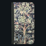 Capa Carteira Para Samsung Galaxy S5 William Morris Tree of Life Wallet Case<br><div class="desc">Esta design inspira-se num impressão William Morris do movimento Artes e Artesanatos.</div>