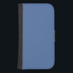Capa Carteira Para Samsung Galaxy S4 Yonder azul (cor sólida)<br><div class="desc">Yonder azul (cor sólida)</div>