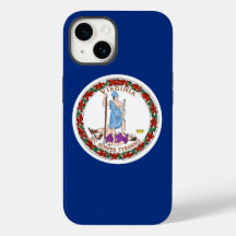 Capa Case-Mate Apple 14 Patriótica, bandeira da Vi