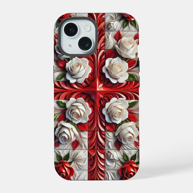Capa Case-Mate Apple iPhone 15 com Cores da Inglat (Verso)