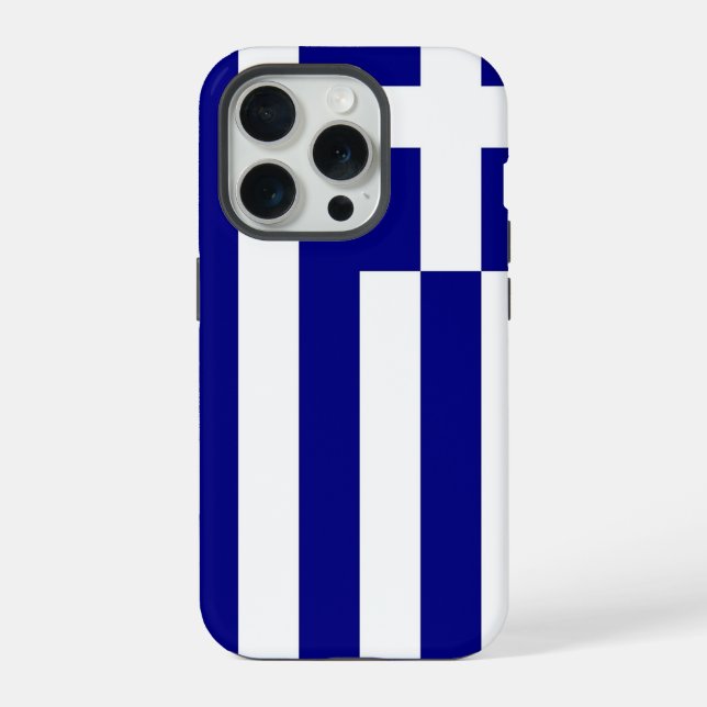 Capa Case-Mate Apple iPhone 15 Pro, bandeira da Gr (Verso)