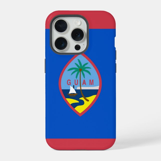 Capa Case-Mate Apple iPhone 15 Pro bandeira de Gua (Verso)